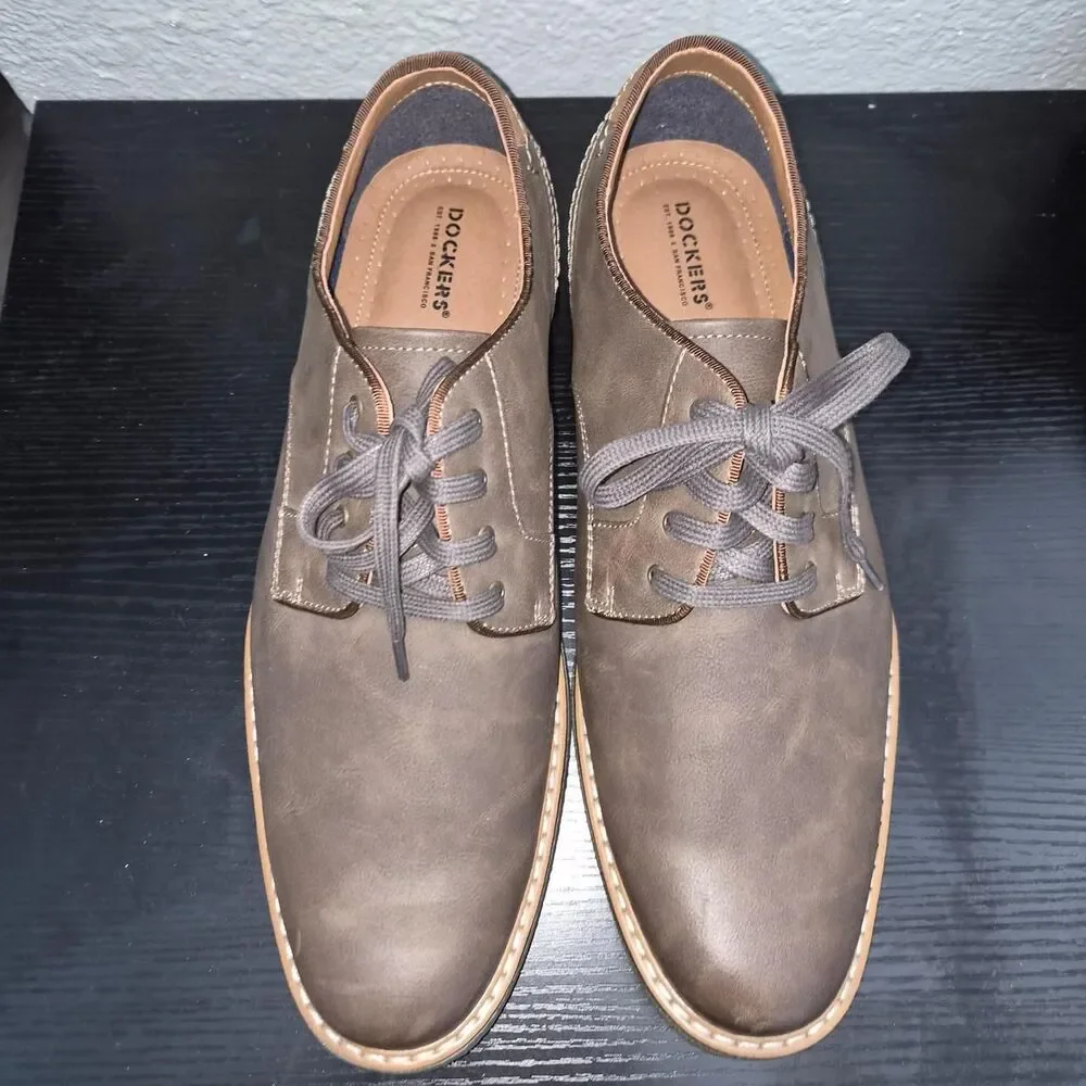 Dockers Men's Brown Oxfords